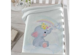 Dětská španělská deka Piel 110 x 140 cm - Sloník