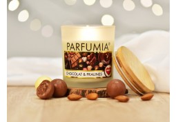 Sojová vonná svíčka PARFUMIA - Čokoláda a pralinky