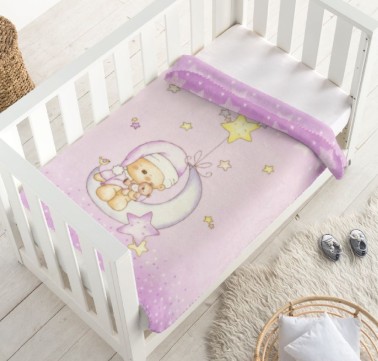 Dětská španělská deka Piel 110 x 140 cm - Moon